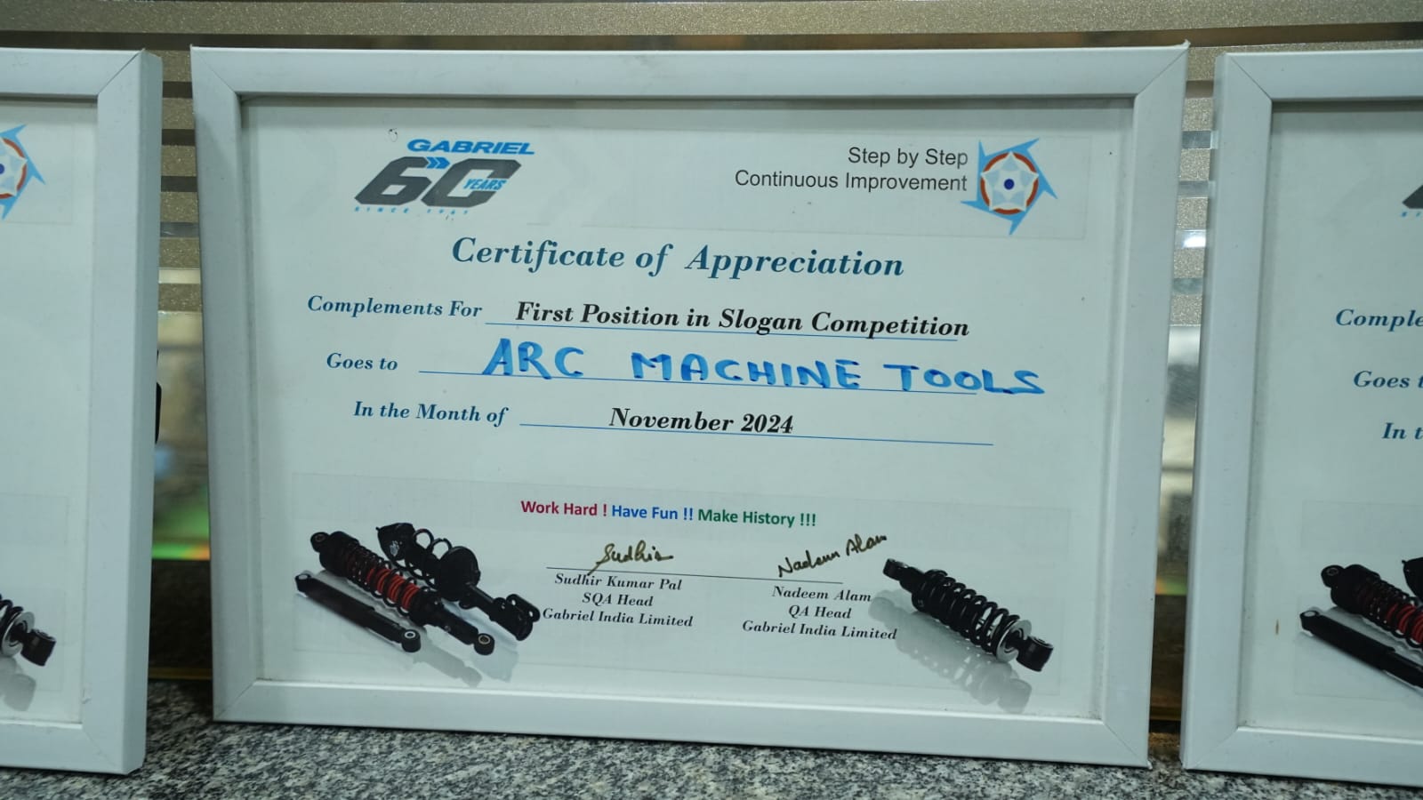 ARC quality recognition