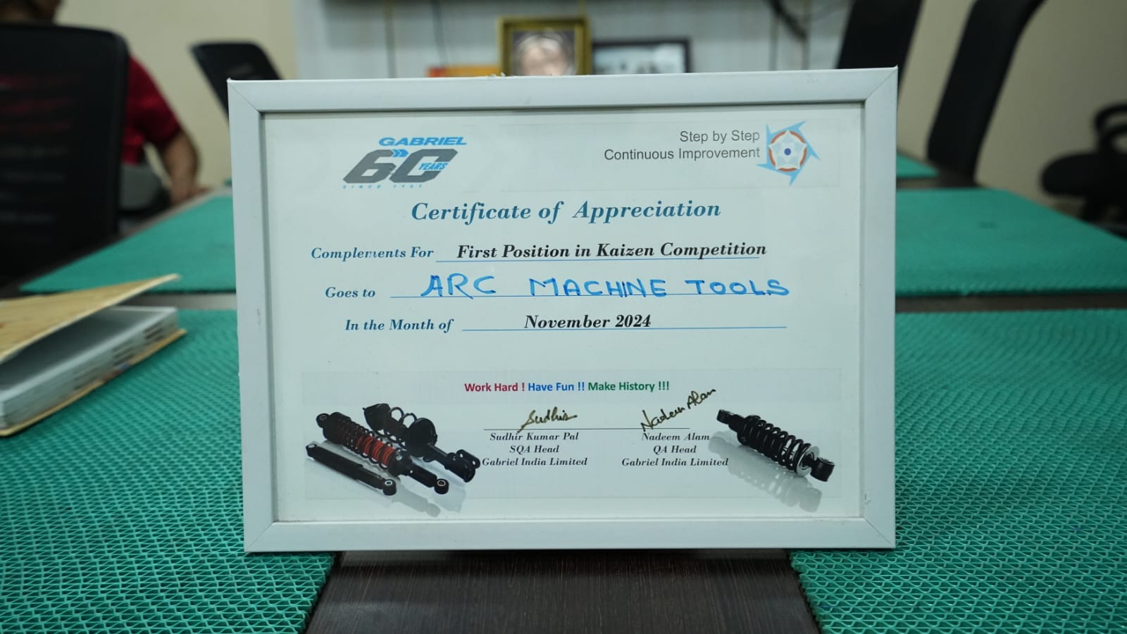 ARC award recognition